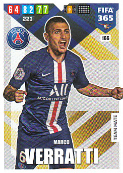 Marco Verratti Paris Saint-Germain 2020 FIFA 365 #166